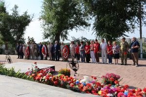 Астраханские патриоты почтили память погибших в годы Великой Отечественной войны